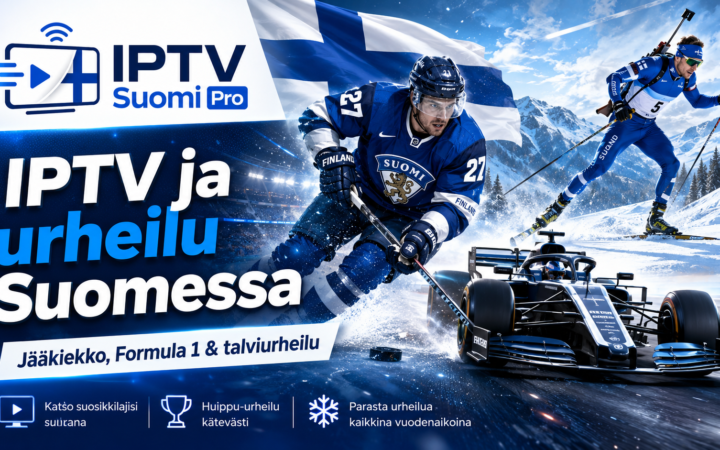 IPTV ja urheilu Suomessa: jääkiekko, Formula 1 ja talviurheilu selkeästi