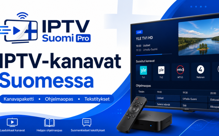 IPTV-kanavat Suomessa: näin löydät toimivan kanavapaketin, ohjelmaoppaan ja tekstitykset