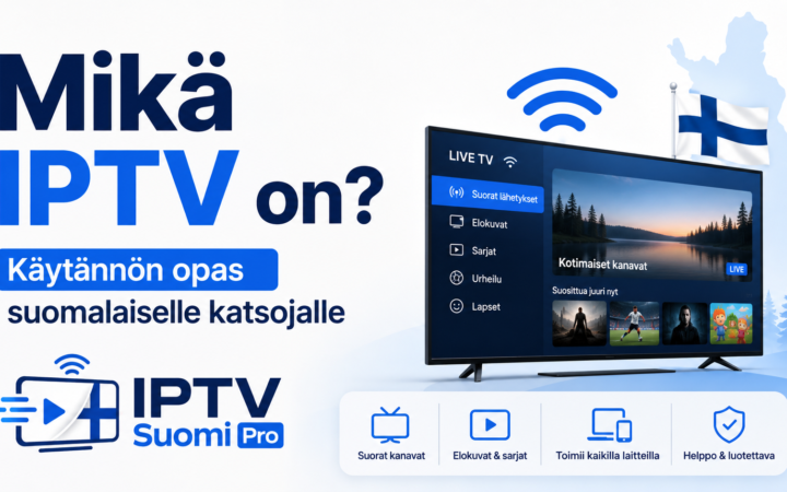 Mikä IPTV on? Käytännön opas suomalaiselle katsojalle